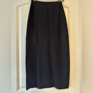 .OUNCE black maxi skirt.